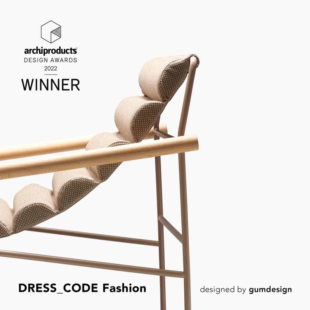 DRESS_CODE Fashion awarded at the Archiproducts Design Awards 2022